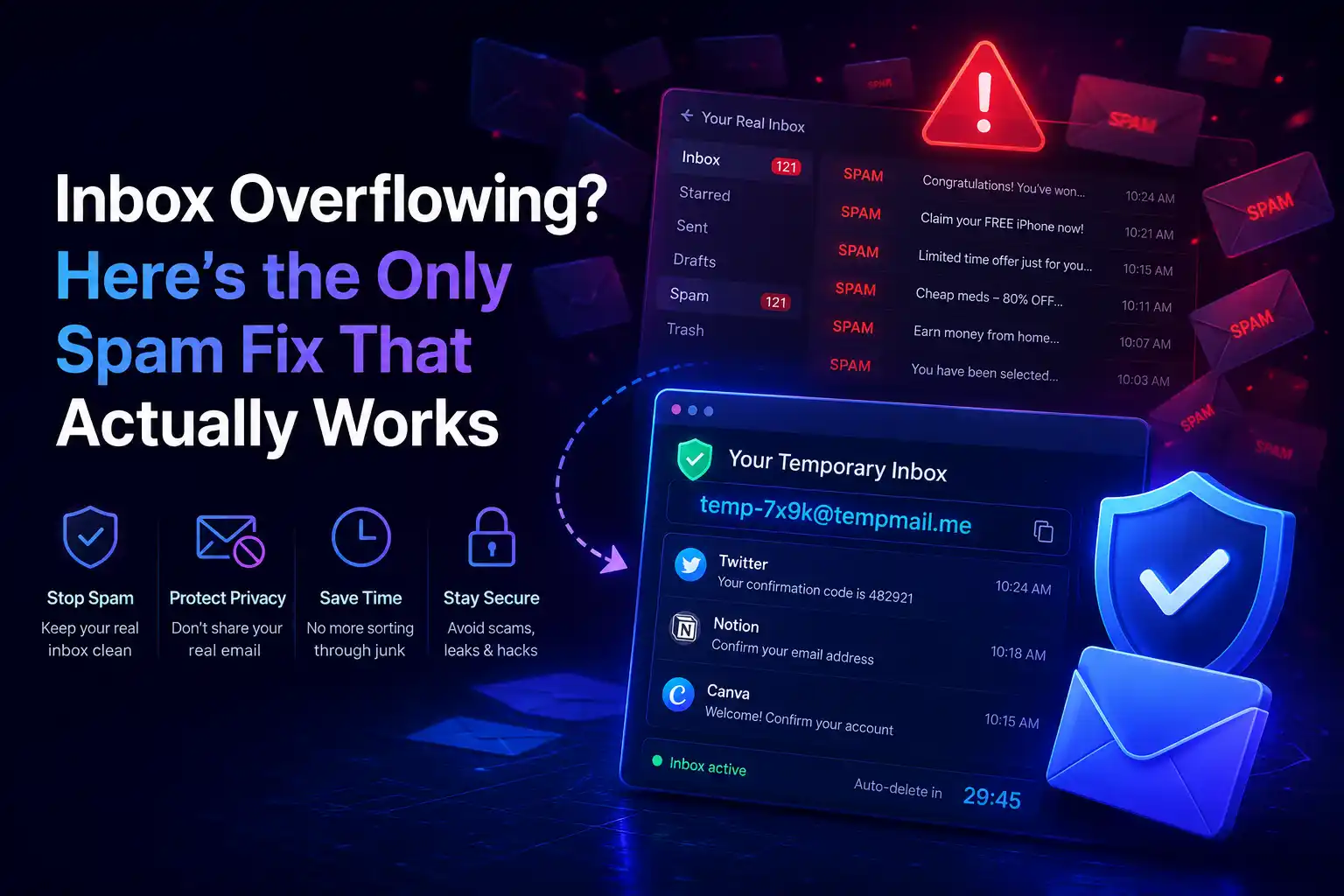 Inbox Overflowing — Spam Fix That Works